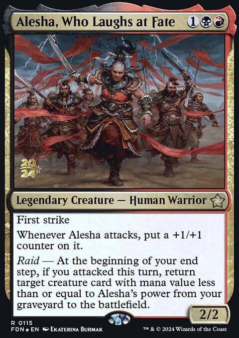 Alesha, Who Laughs at Fate